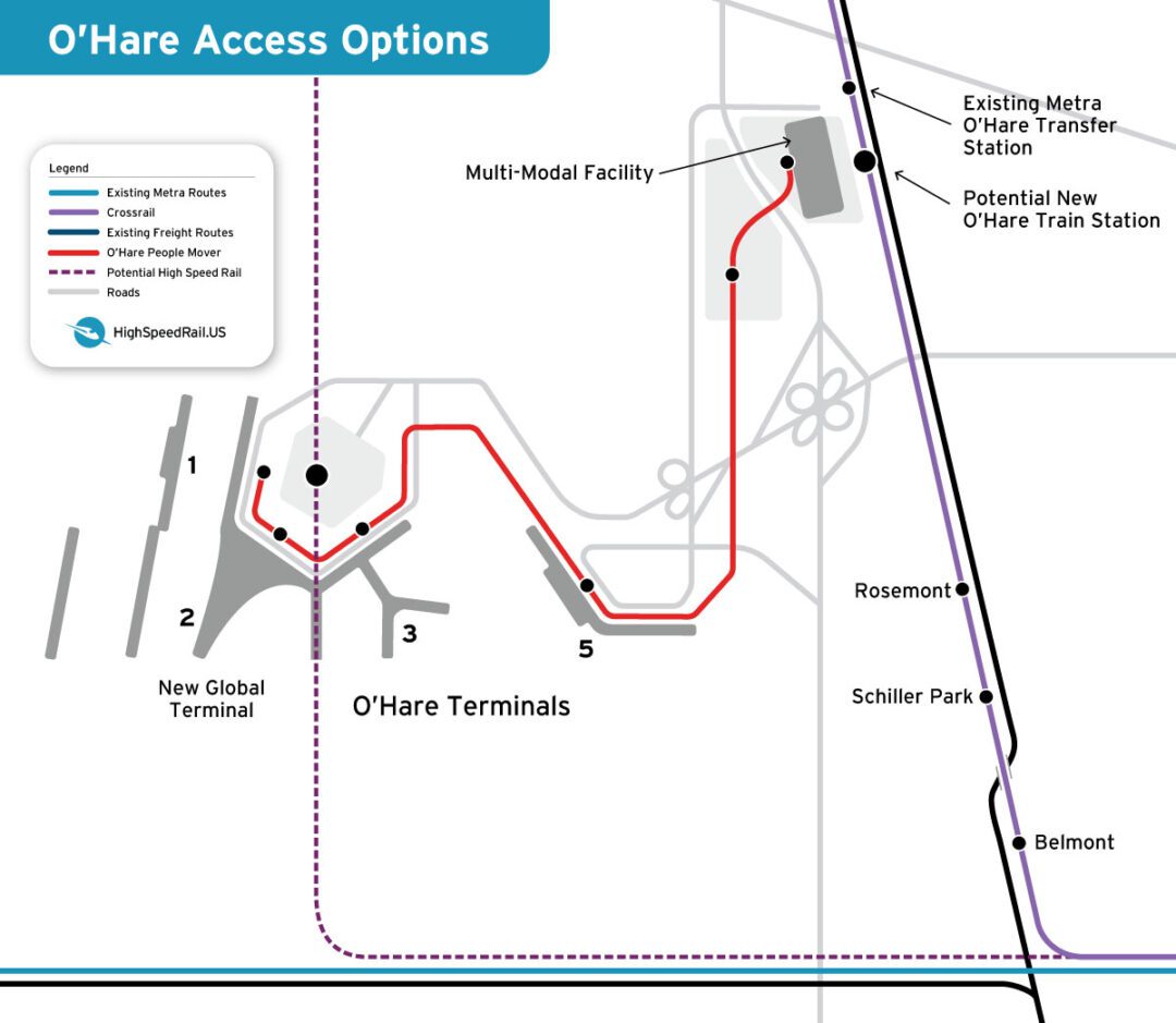 O'Hare Needs a Train Station | High Speed Rail Alliance