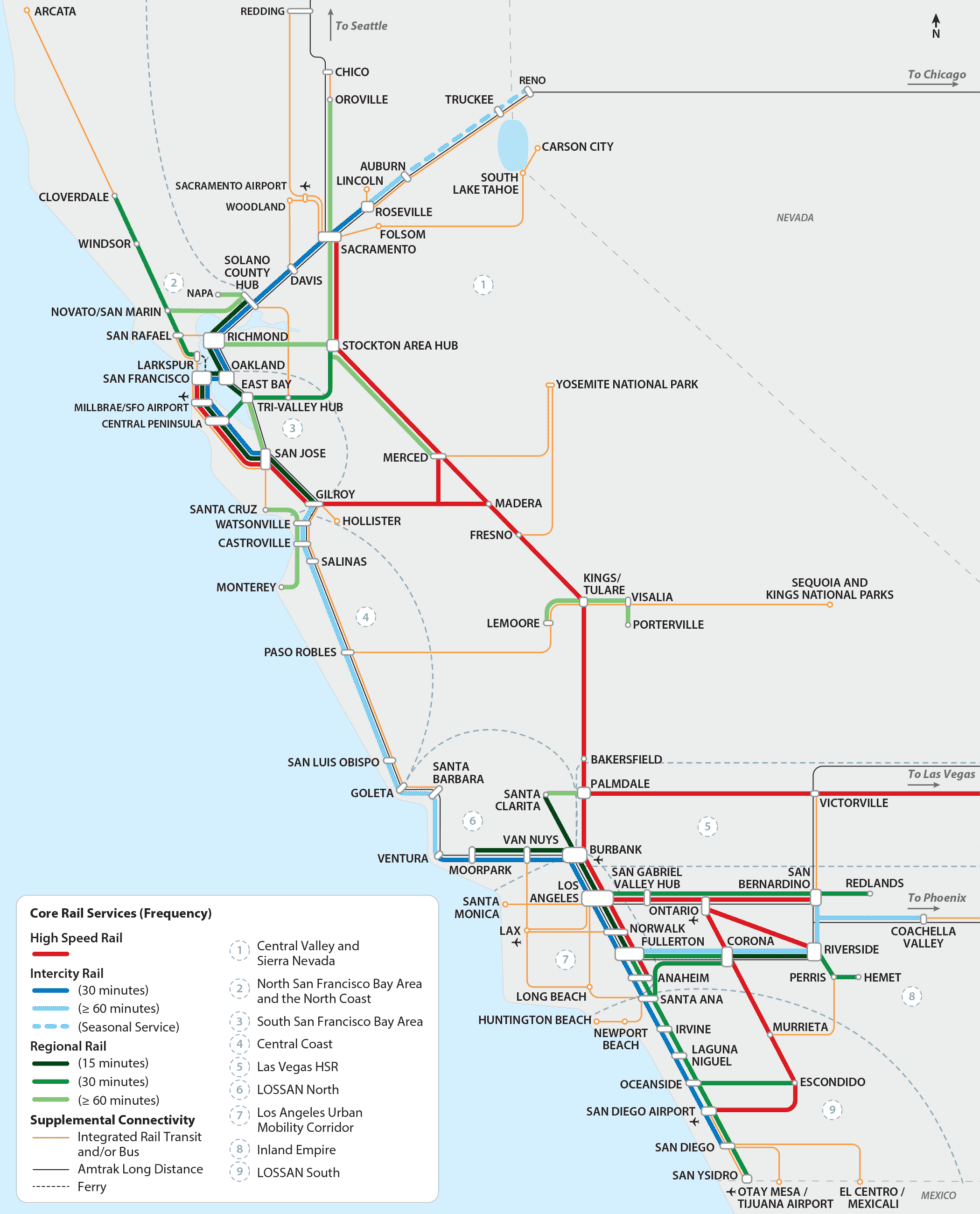 California S Visionary Integrated Plan High Speed Rail Alliance   Ca State Rail Plan Final Map 2018 980x1214 