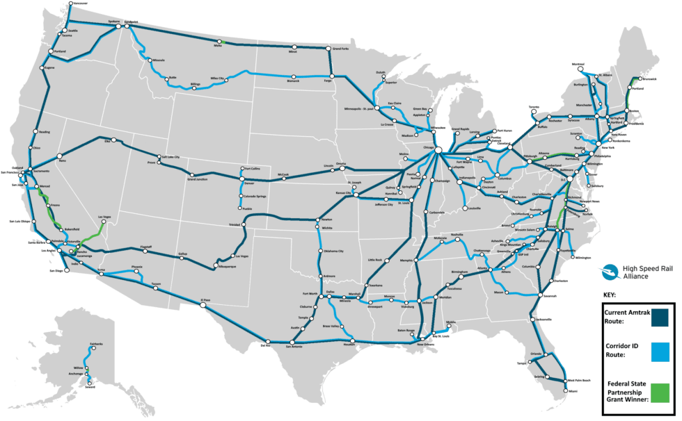 Corridor ID Funding | High Speed Rail Alliance