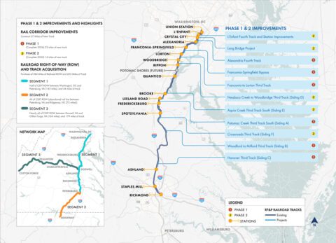 Charlotte - Raleigh - Richmond - Washington Corridor | High Speed Rail ...